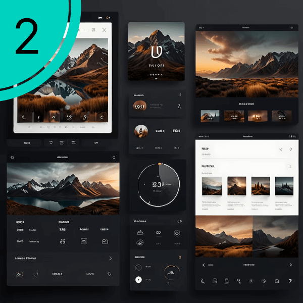 Создавать визуал по правилам сервис Darchik
