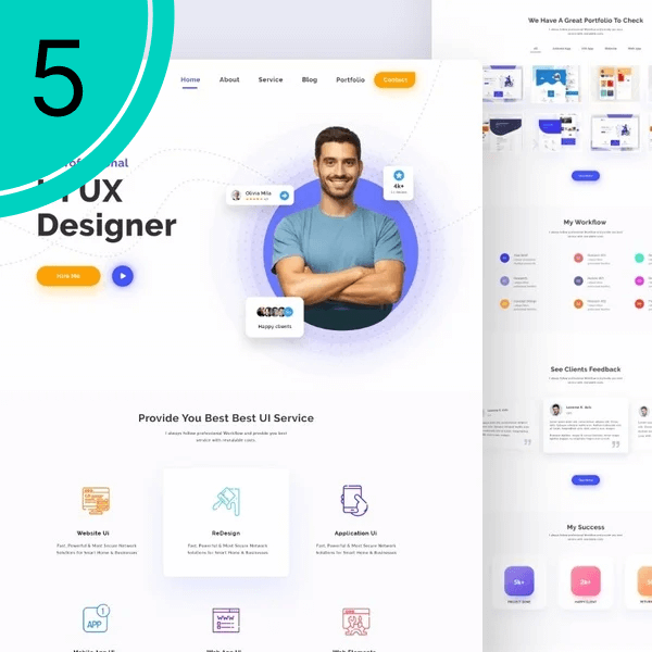 Оформлять портфолио сервис Darchik